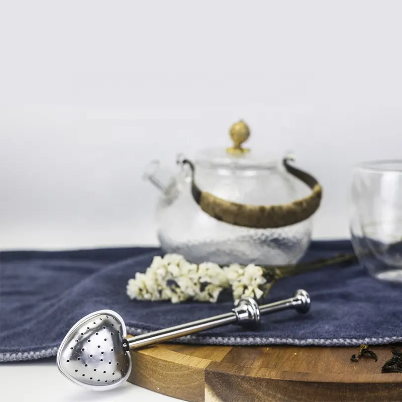 Infuseur à thé télescopique - Forme de cœur