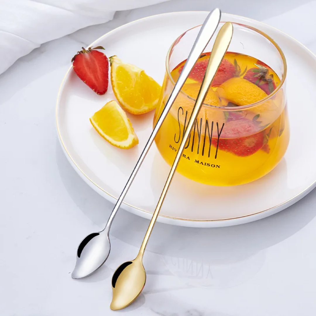 Cuillère "Mango" - Manche long - 4 couleurs disponibles