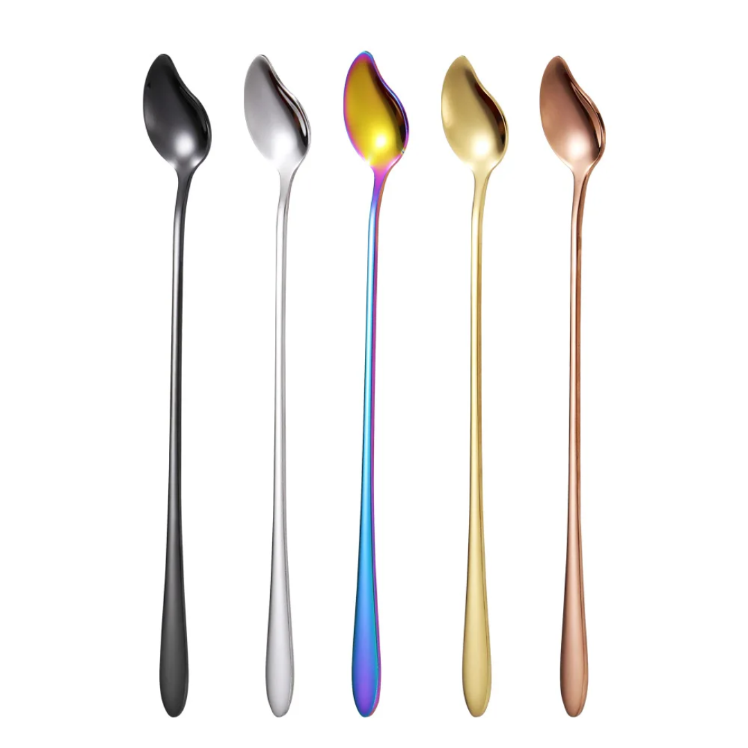 Cuillère "Mango" - Manche long - 4 couleurs disponibles