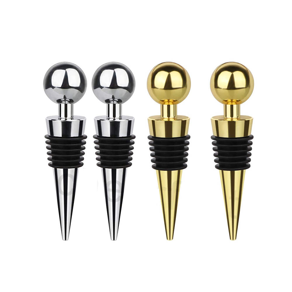 Bouchon Inox - Stopper - Classique - Argenté ou Doré