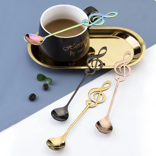 Cuillère 'Music Note' - 4 couleurs disponibles
