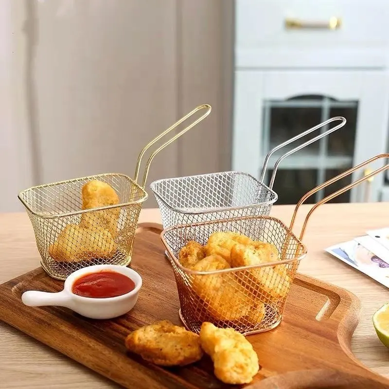 Panier à Frites - Rectangulaire - 4 couleurs disponibles