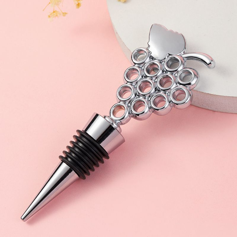 Bouchon Inox - Stopper - Grappe - Argenté ou Doré