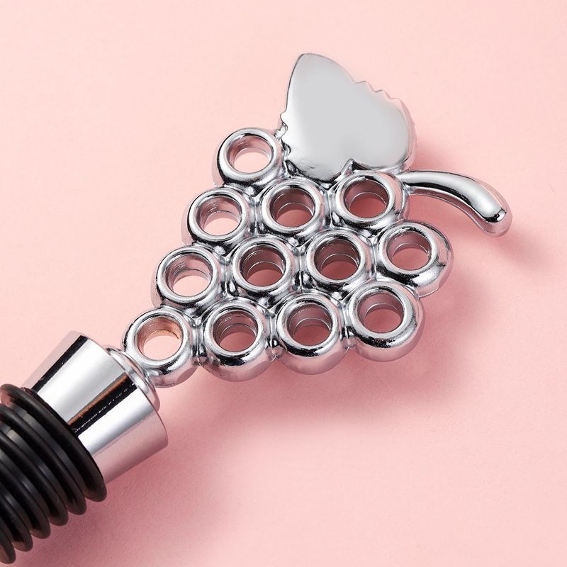 Bouchon Inox - Stopper - Grappe - Argenté ou Doré