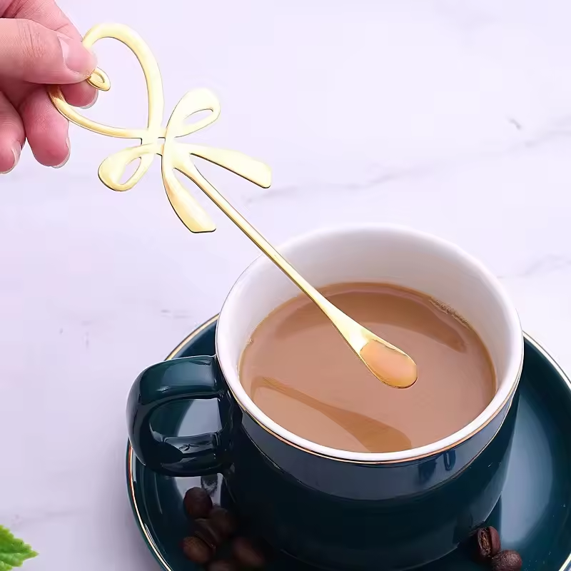 Touillette à Café "Cœur" - 4 coloris disponibles