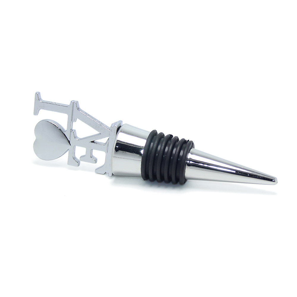 Bouchon Inox - Stopper - Love - Argenté ou Doré
