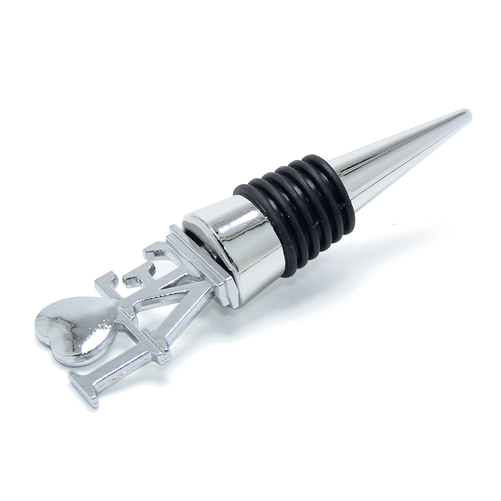 Bouchon Inox - Stopper - Love - Argenté ou Doré