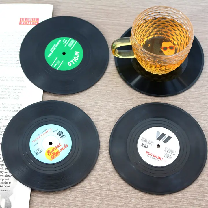 Dessous de Verres - Vyniles/LP - 6 pièces