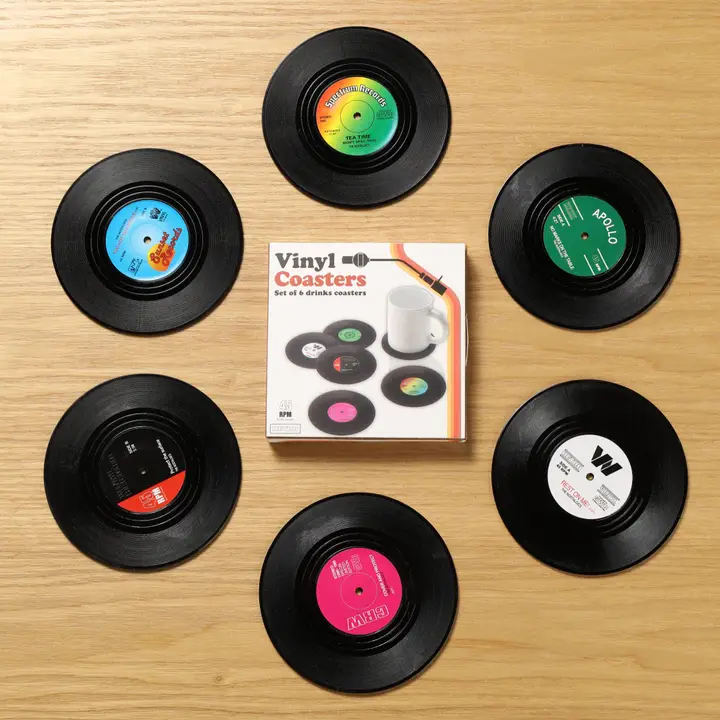 Dessous de Verres - Vyniles/LP - 6 pièces