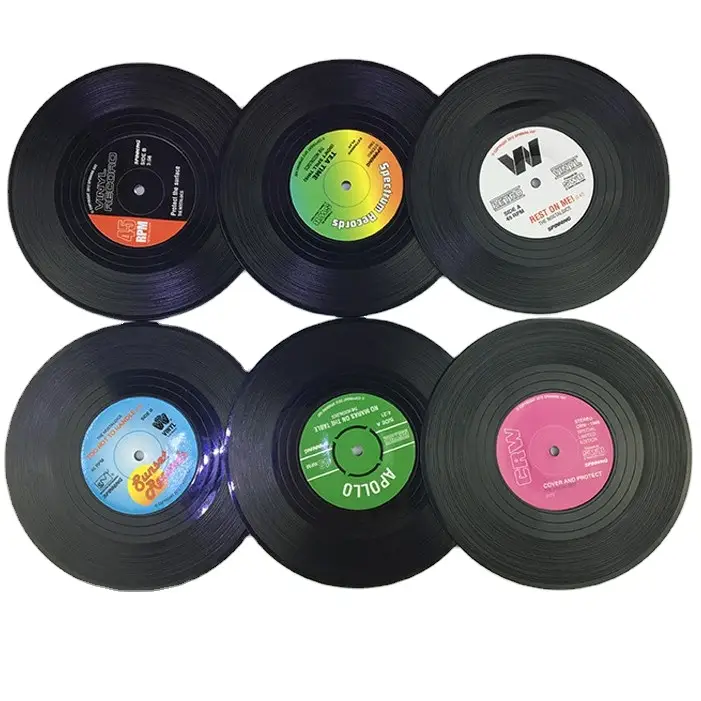 Dessous de Verres - Vyniles/LP - 6 pièces