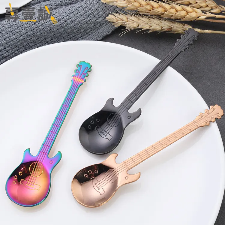 Cuillère 'Guitar' - 4 couleurs disponibles