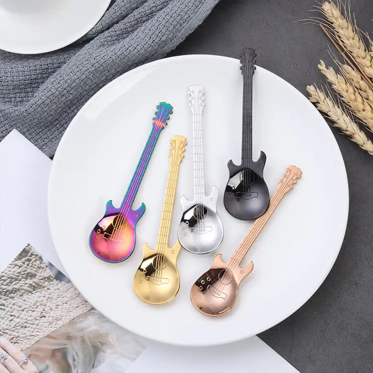 Cuillère 'Guitar' - 4 couleurs disponibles