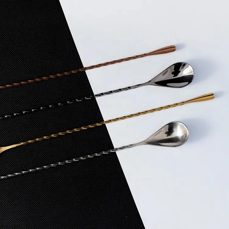 Cuillère à cocktail / Stirrer - 5 coloris disponibles