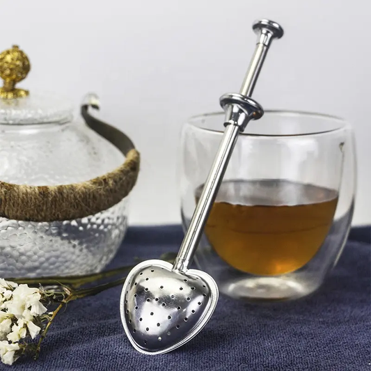 Infuseur à thé télescopique - Forme de cœur
