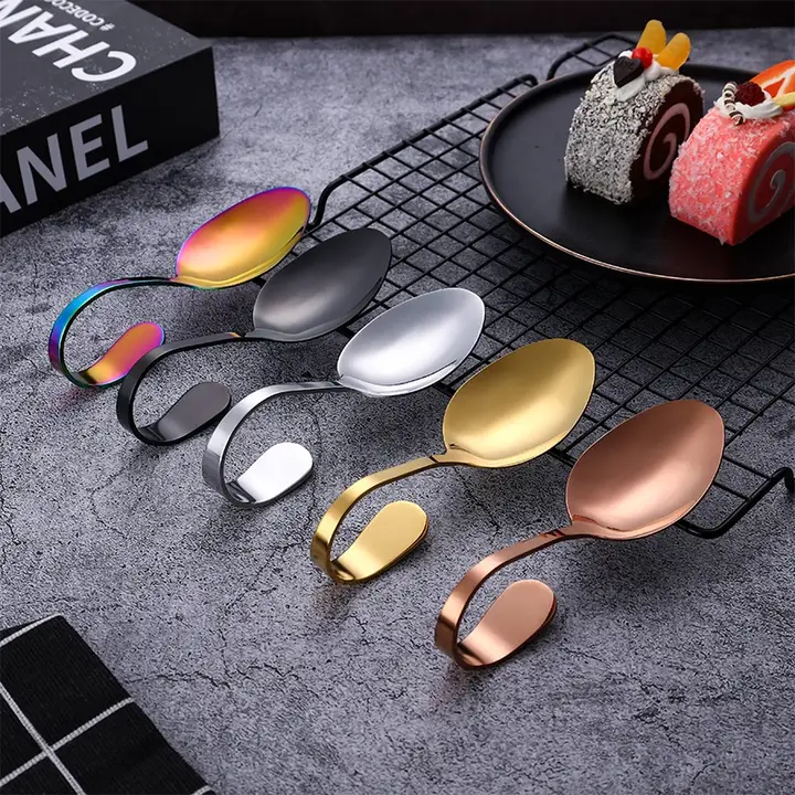 Cuillère à apéritif arquée - Buffet - 4 couleurs disponibles