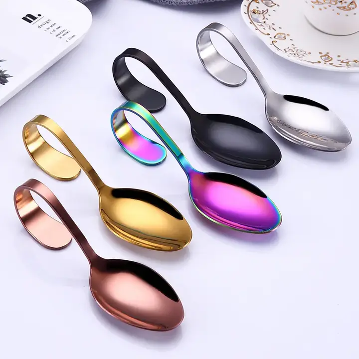 Cuillère à apéritif arquée - Buffet - 4 couleurs disponibles