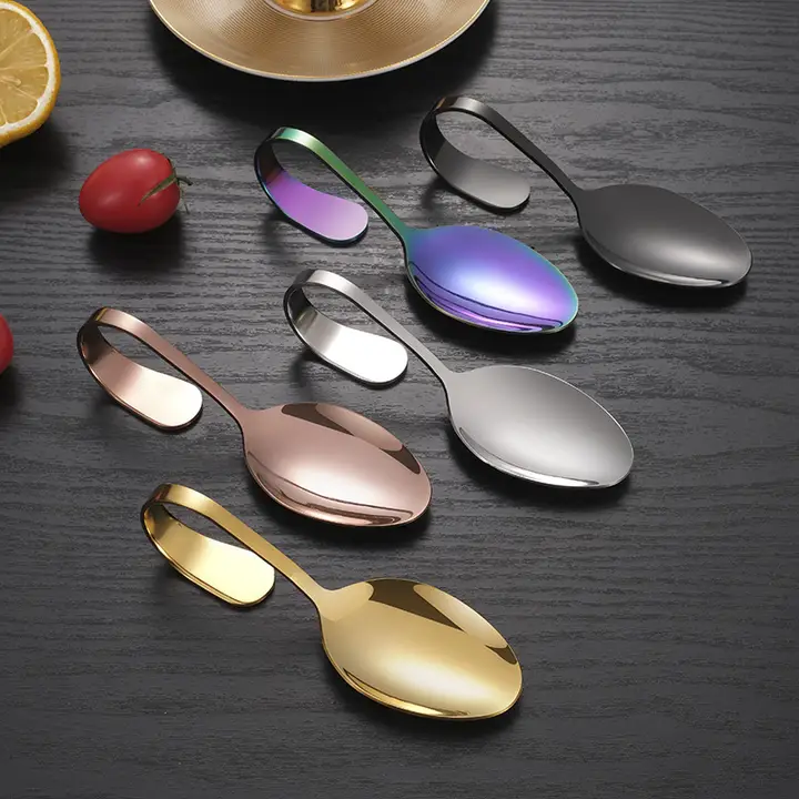 Cuillère à apéritif arquée - Buffet - 4 couleurs disponibles