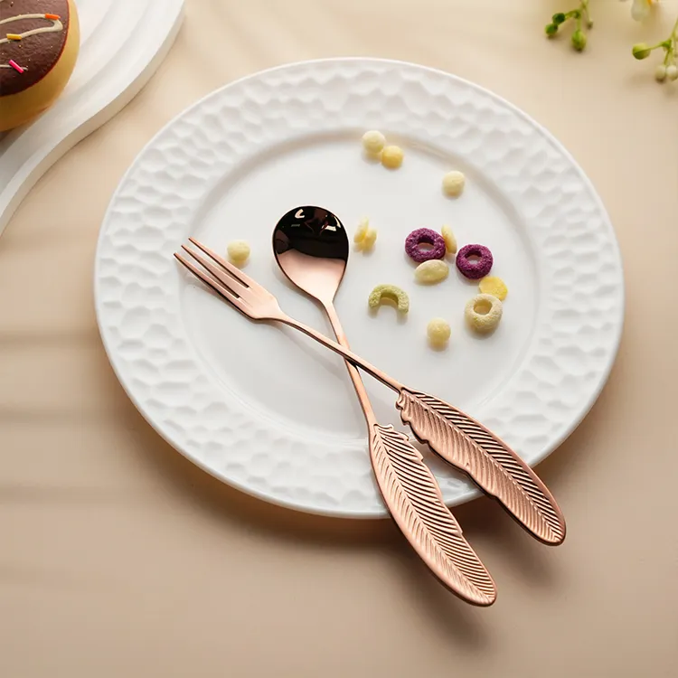 Fourchette Plume - Pour apéritifs, tapas ou desserts - 4 couleurs