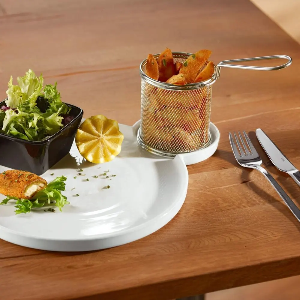 Panier à Frites - Rond - 4 couleurs disponibles